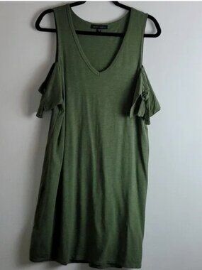 NEW WITH TAGS Sanctuary T-shirt Dress cold shoulder M